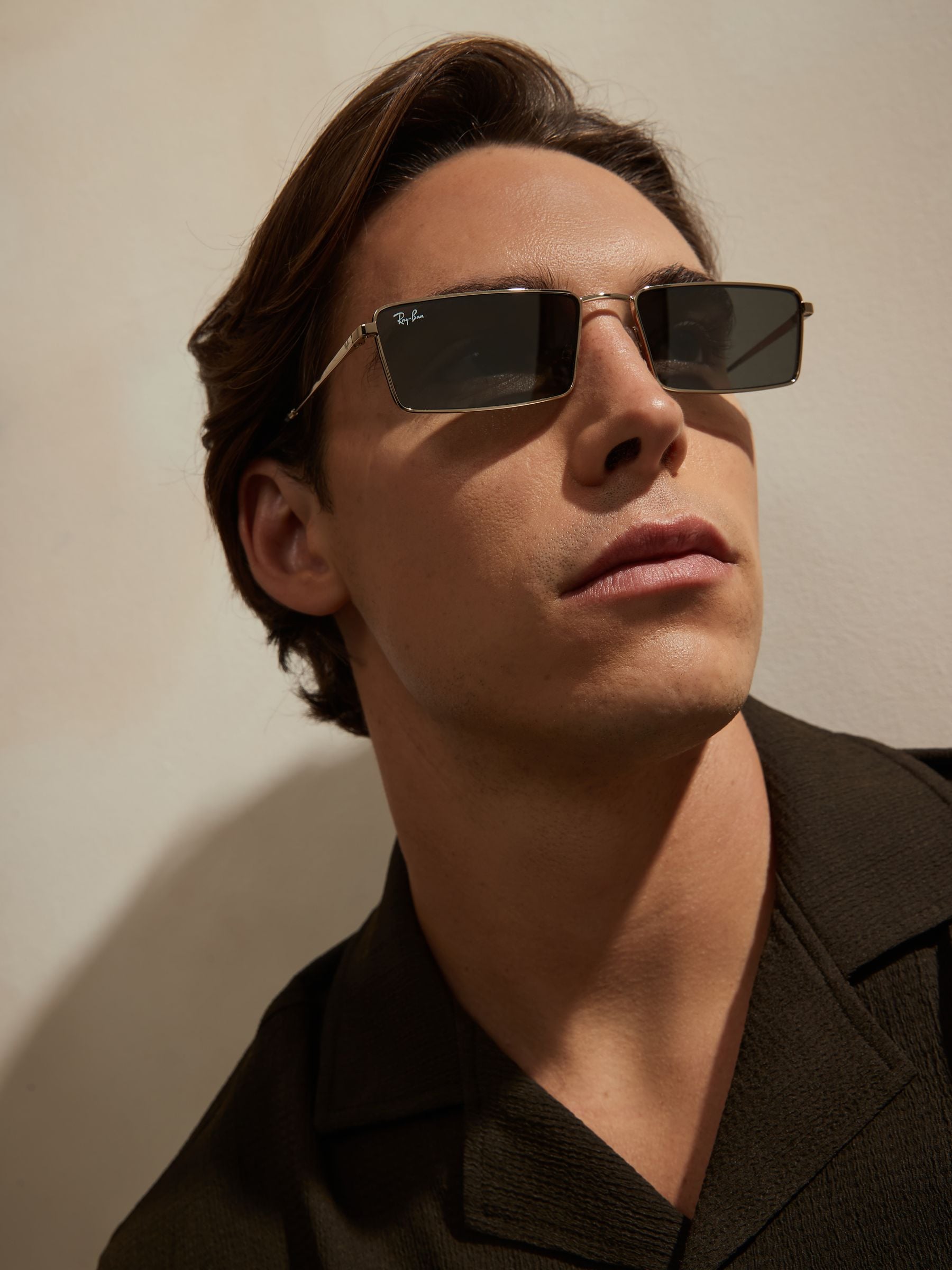 Buy Ray-Ban Gold Emy RB3741 Rectangle Sunglasses from Next Austria