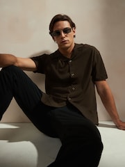 Ray-Ban Gold Tone Emy Rb3741 Rectangle Sunglasses - Image 9 of 10