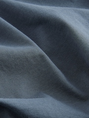 Turquoise Blue - T-shirt manches longues Col rond  100% coton - Image 7 of 7