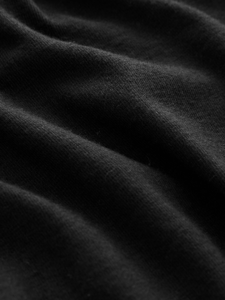 Black Lightweight Thermal Long Sleeves Top and Long Johns Set - Image 10 of 10