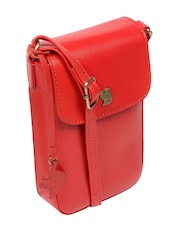Conkca Buzz Leather Cross-Body Phone Bag - Image 7 of 9