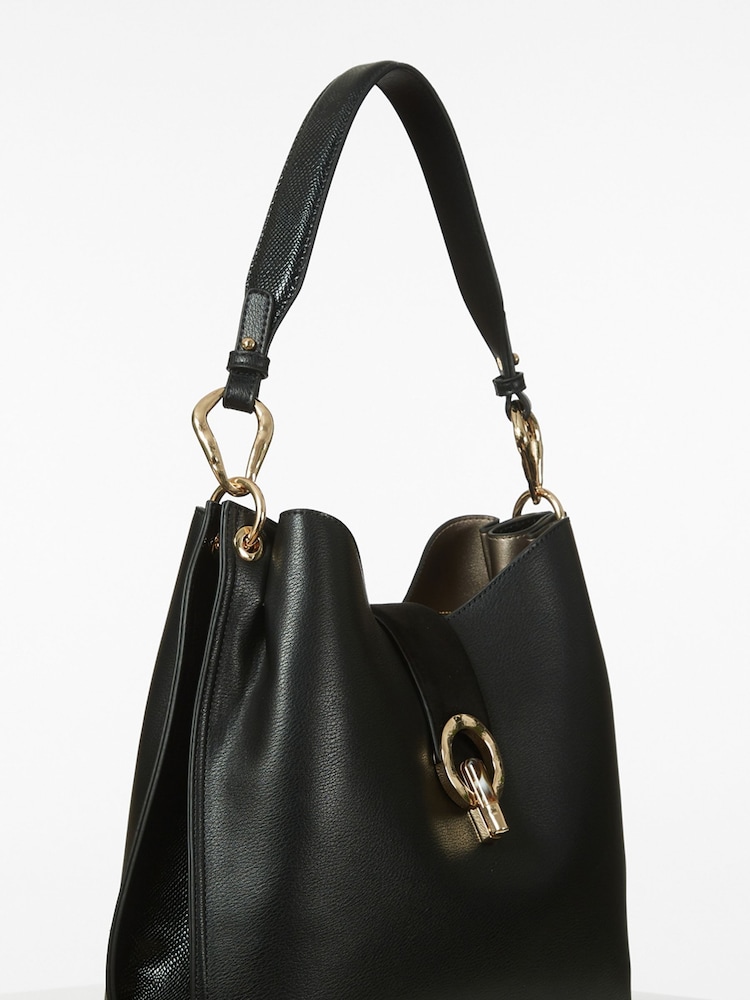 Luella Grey Lottie Hobo-Tasche, Schwarz - Bild 2 von 3 Luella Grey Lottie Hobo-Tasche, Schwarz - Bild 2 von 3