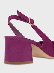 Hobbs Purple Hannah Slingbacks - Image 4 of 4
