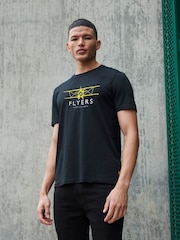 Flyers Mens Classic Fit Plane 100% Cotton T-Shirt - Image 1 of 9