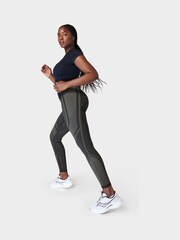 Sweaty Betty Black Silhouette Sculpt Seamless Workout Leggings - Image 1 of 8