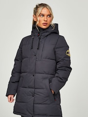 Zavetti Canada Womens Goshawa Puffer Parka Jacket - Image 4 of 7