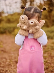 Rosa brillante - JoJo Maman Bébé Pack-Away Dungarees impermeables - Imagen 3 de 6