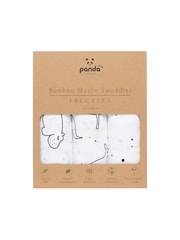 Panda London 3 Pack Freckles Muslins - Image 1 of 4