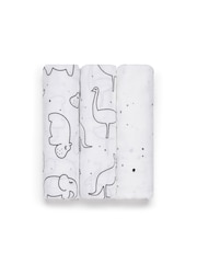 Panda London 3 Pack Freckles Muslins - Image 3 of 4