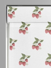 Sophie Allport White Strawberries Made to Measure 100% Cotton Roman Blinds - Image 3 of 6