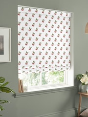 Sophie Allport White Strawberries Made to Measure 100% Cotton Roman Blinds - Image 5 of 6
