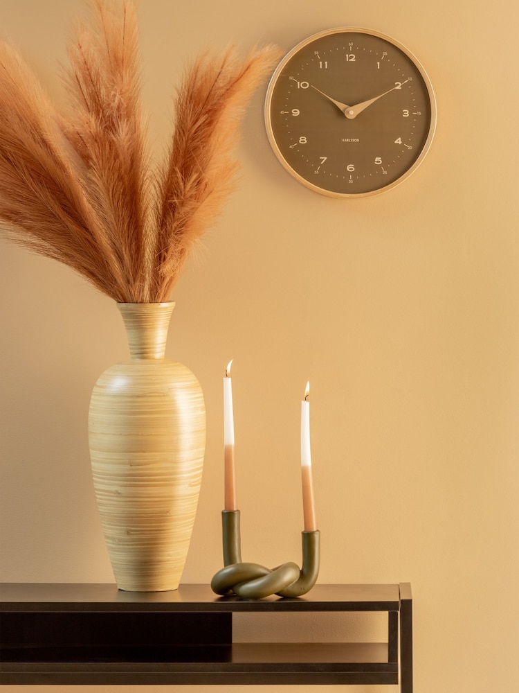 Karlsson Moss Green Osado Dome Wall Clock - Image 1 of 4