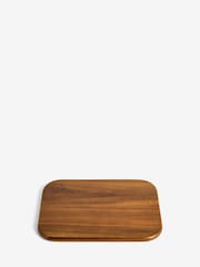 Set of 3 Natural Bronx Chopping Boards with Wire Stand - Image 6 of 7
