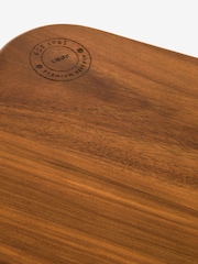 Set of 3 Natural Bronx Chopping Boards with Wire Stand - Image 7 of 7