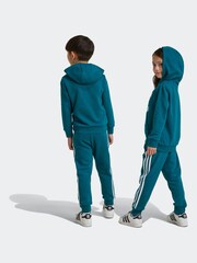 adidas Teal Blue Kids Originals Adicolor Hoodie Set - Image 2 of 5