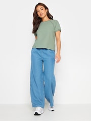 PixieGirl Petite Green Crochet Trim Top - Image 2 of 5
