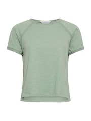 PixieGirl Petite Green Crochet Trim Top - Image 5 of 5