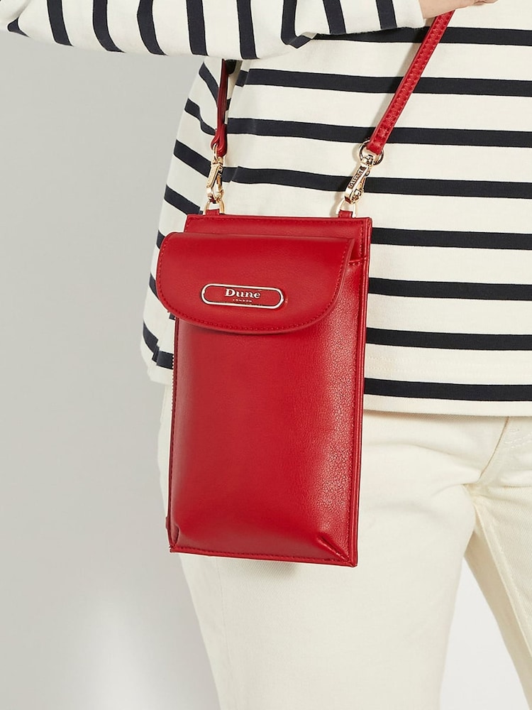 Dune London Red Shellies Purpose Phone Case - Image 1 of 5 Dune London Red Shellies Purpose Phone Case - Image 1 of 5