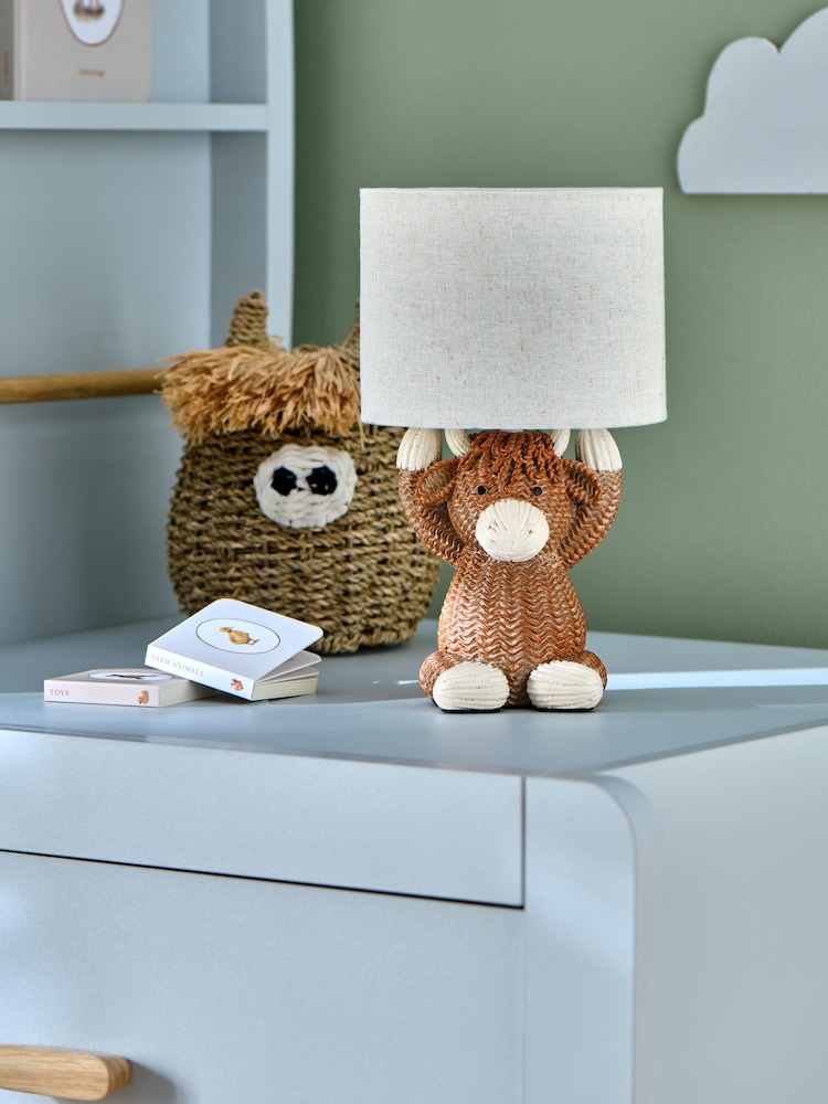 Natural Hamish Rechargeable Table Lamp - Image 1 of 6 Natural Hamish Rechargeable Table Lamp - Image 1 of 6