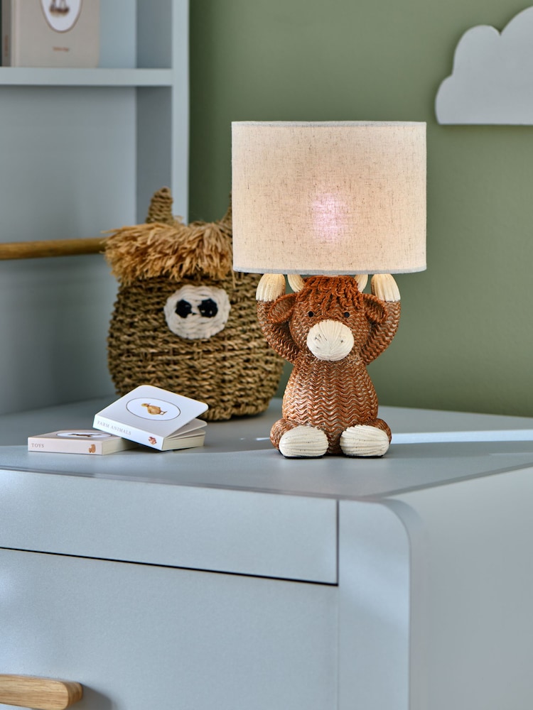 Natural Hamish Rechargeable Table Lamp - Image 2 of 6