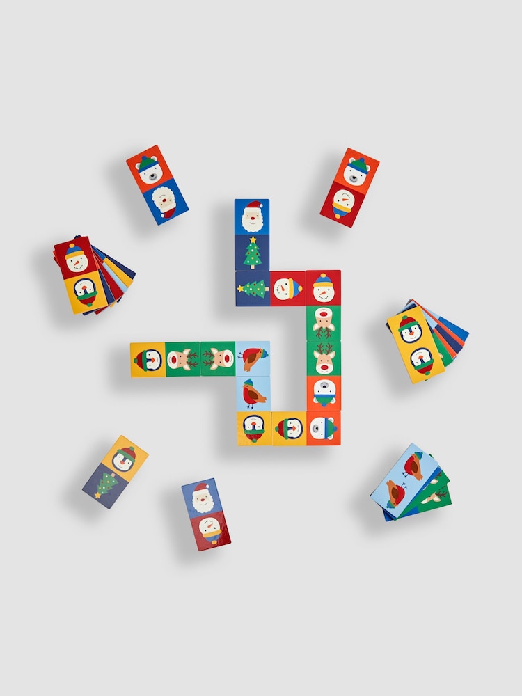 JoJo Maman Bébé Christmas Dominoes - Image 1 of 4