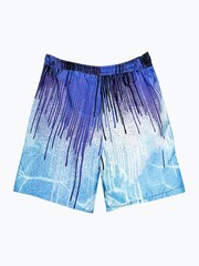 Hype. Boys Blue Multi Pool Drips Swim Shorts - Image 2 of 3