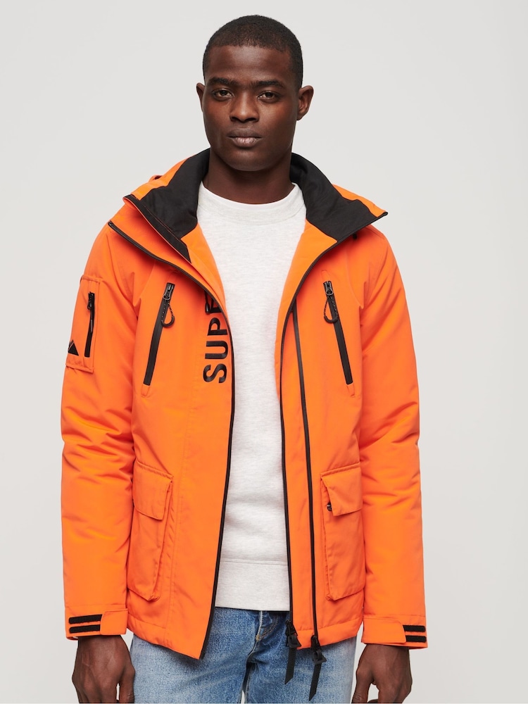 Superdry Orange Ultimate Windbreaker Jacket - Image 1 of 4