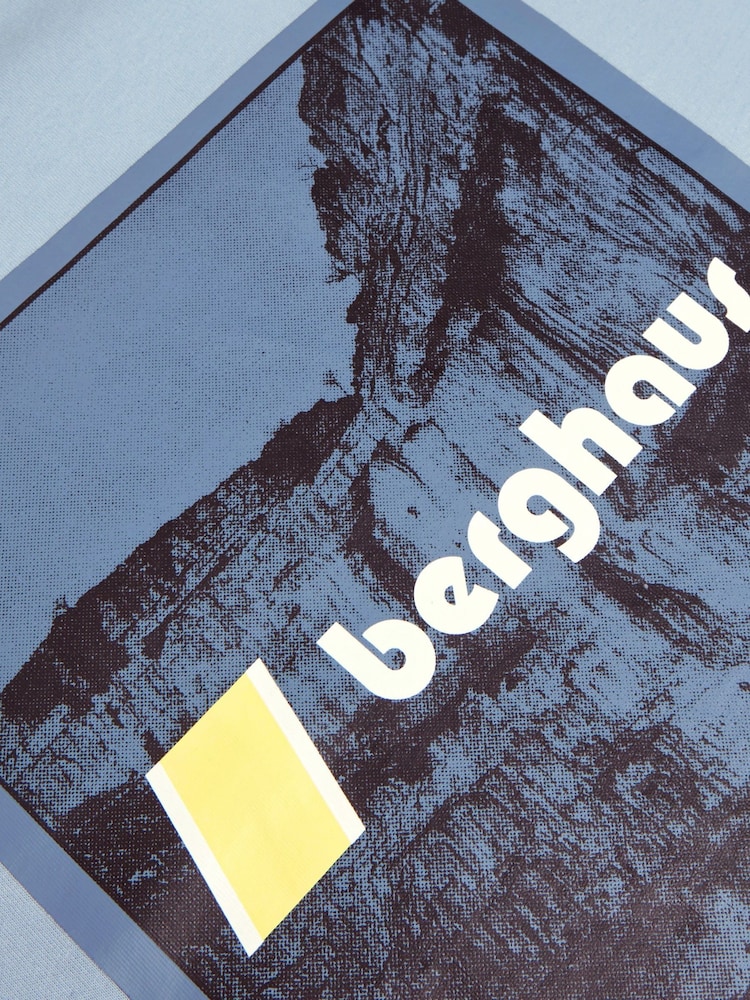 Berghaus Blue Grit Short Sleeve 100% Cotton T-Shirt - Image 10 of 10 Berghaus Blue Grit Short Sleeve 100% Cotton T-Shirt - Image 10 of 10