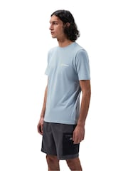 Blau - Berghaus Grit Short Sleeve 100% Cotton T-Shirt - Bild 3 von 10