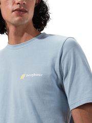 Blau - Berghaus Grit Short Sleeve 100% Cotton T-Shirt - Bild 4 von 10