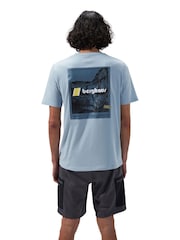 Blau - Berghaus Grit Short Sleeve 100% Cotton T-Shirt - Bild 5 von 10