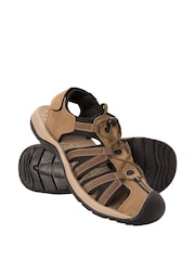Mountain Warehouse Brown Mens Bay Reef Walking Sandals - Image 1 of 5
