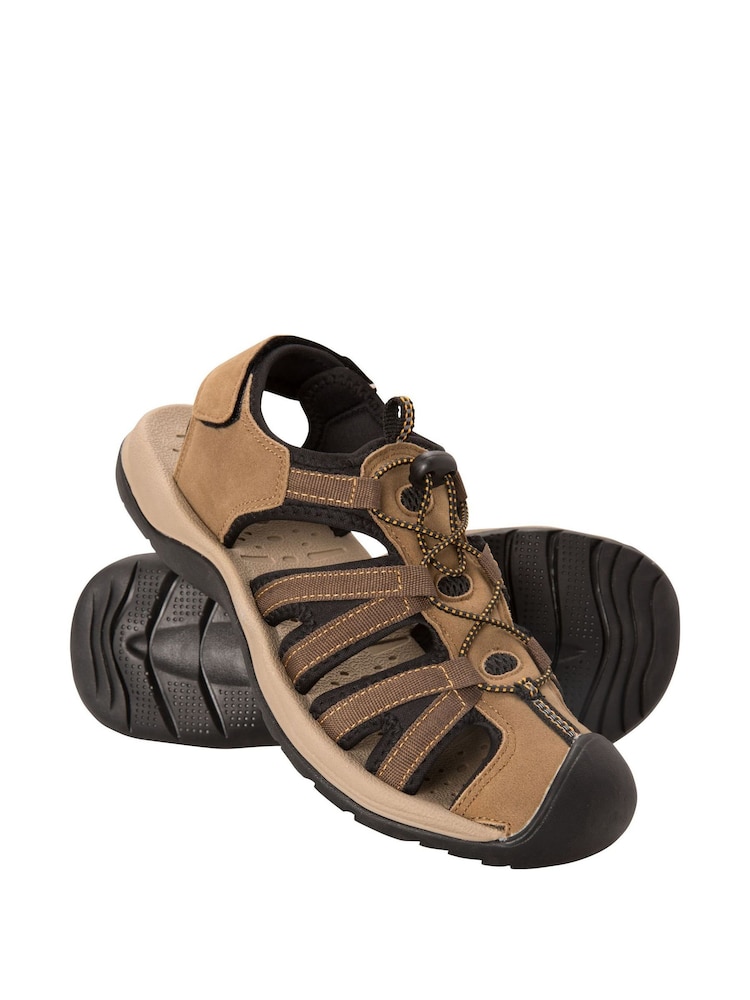 Mountain Warehouse Brown Mens Bay Reef Walking Sandals - Image 1 of 5