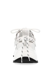 Bela/siva - Steve Madden Tazmania Superge - Slika 5 iz 6