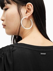 AllSaints Black Natalie T-Shirt - Image 3 of 7
