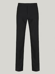 Trutex Shorter Length Slim Leg Senior Boys Black School Trousers - Image 5 of 6