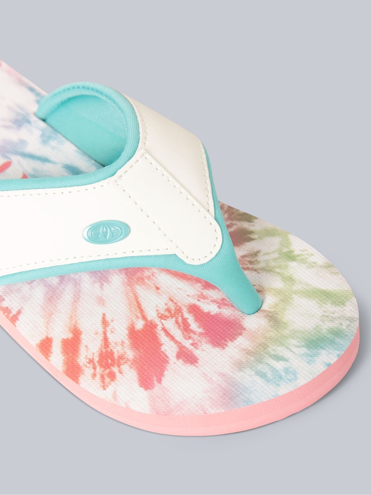Animal White Kids Swish Flip-Flops - Image 4 of 5