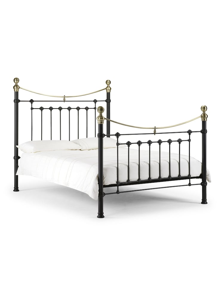 Julian Bowen Stone White Victoria Metal Bed - Image 2 of 2