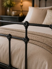 Julian Bowen Black Victoria Metal Bed - Image 6 of 8