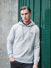 Grijs - Flyers hoody met klassieke pasvorm voor heren - Image 1 of 9