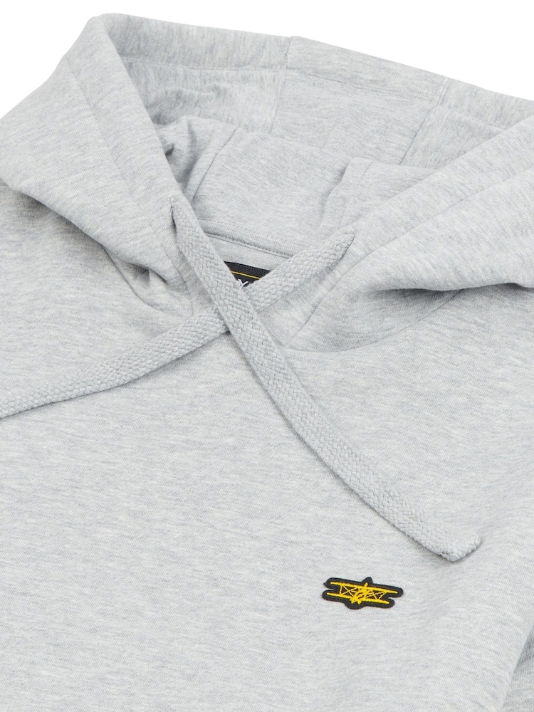 Grijs - Flyers hoody met klassieke pasvorm voor heren - Image 9 of 9