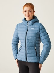 Regatta Blue Sky Womens Hooded Marizion Walking Jacket - Image 1 of 9
