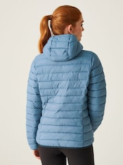 Regatta Blue Sky Womens Hooded Marizion Walking Jacket - Image 2 of 9