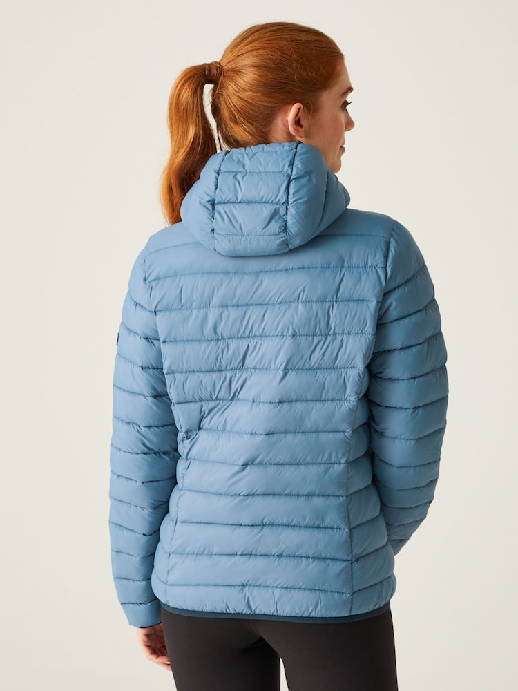 Regatta Blue Sky Womens Hooded Marizion Walking Jacket - Image 2 of 9