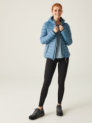 Regatta Blue Sky Womens Hooded Marizion Walking Jacket - Image 3 of 9