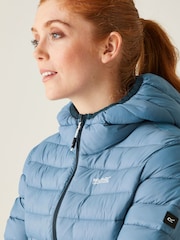 Regatta Blue Sky Womens Hooded Marizion Walking Jacket - Image 5 of 9
