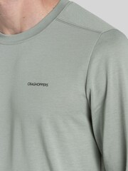 Craghoppers Green NL Abel Long Sleeved T-Shirt - Image 3 of 3