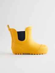 Yellow Warm Lined Ankle Wellies - Image 2 of 7