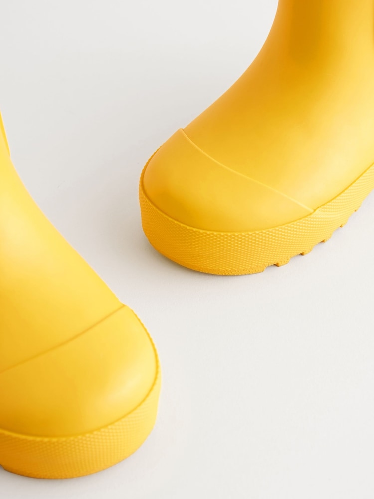 Yellow Warm Lined Ankle Wellies - Image 4 of 7