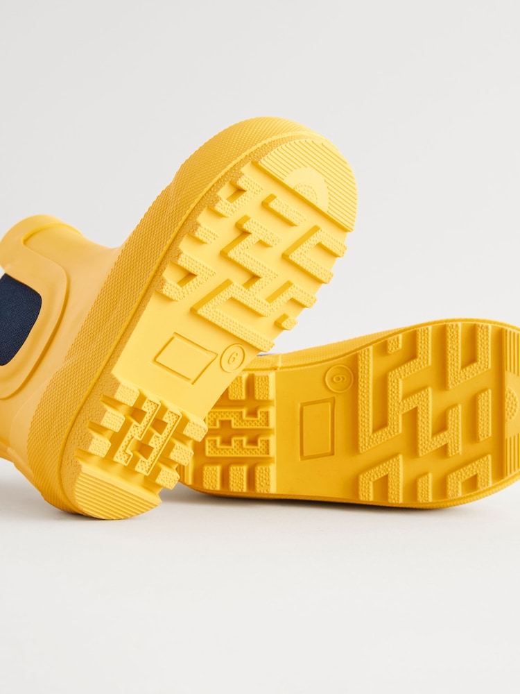 Yellow Warm Lined Ankle Wellies - Image 6 of 7